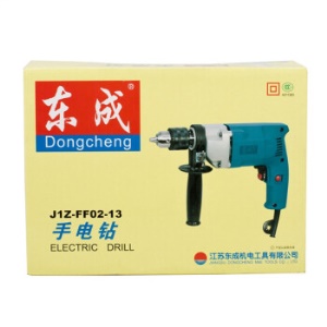东成 冲击钻手电钻家用电钻钻头起子多功能电钻电动螺丝刀500W FF02-13