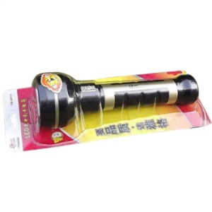 雅格YAGE LED手电筒小手电手提灯手电灯 黑金刚300米远射程 YG-3711