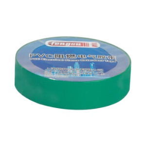 峰塑fengsu 阻燃电工胶带18mm 15m/绿