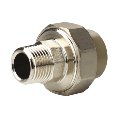 联塑（LESSO）外螺纹管接头(金属与塑胶)(PP-R 配件)灰色 dn20X1/2＂