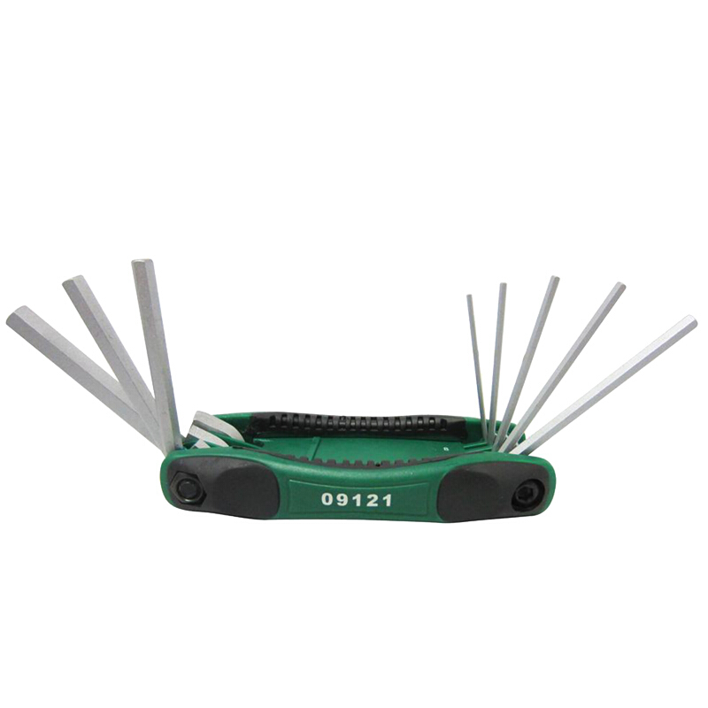 世达（SATA） 09121 折叠L型内六角扳手套装六棱扳手内六方内六角螺丝刀