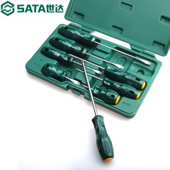 世达 SATA五金工具组合一字改锥起子十字螺丝刀套装电脑维修拆机 09306