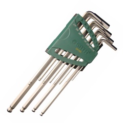 世达（SATA） 09121 折叠L型内六角扳手套装六棱扳手内六方内六角螺丝刀