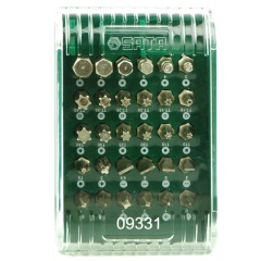 世达（SATA） 09331 30件套6.3MM系列手动旋具头组套 撞批头 螺丝刀刀头