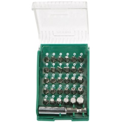 世达（SATA） 09331 30件套6.3MM系列手动旋具头组套 撞批头 螺丝刀刀头