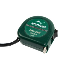 世达（SATA）91312 凯锐系列3米钢卷尺 卷尺盒尺 伸缩尺3Mx16MM